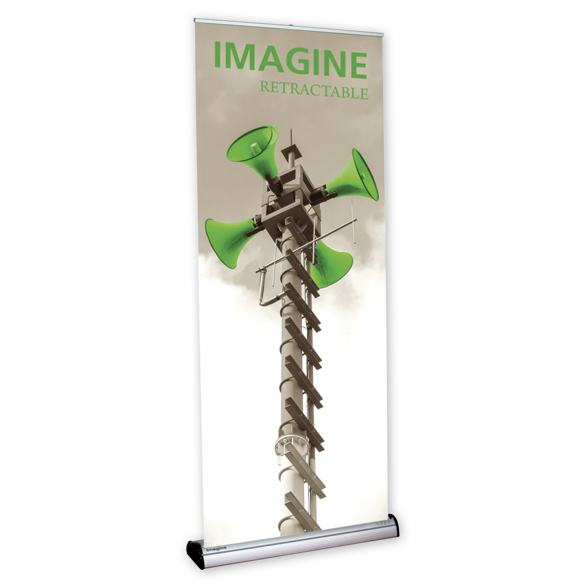 31.5in Imagine 800 Retractable Banner Stand (Vinyl Graphic Package)