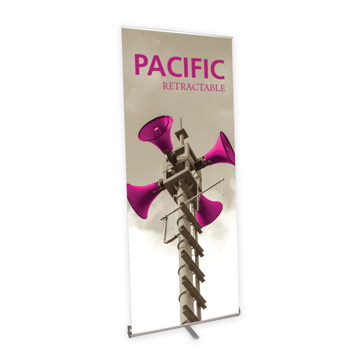35.5in Pacific 920 Retractable Banner Stand (Supreme Melinex Graphic Package)