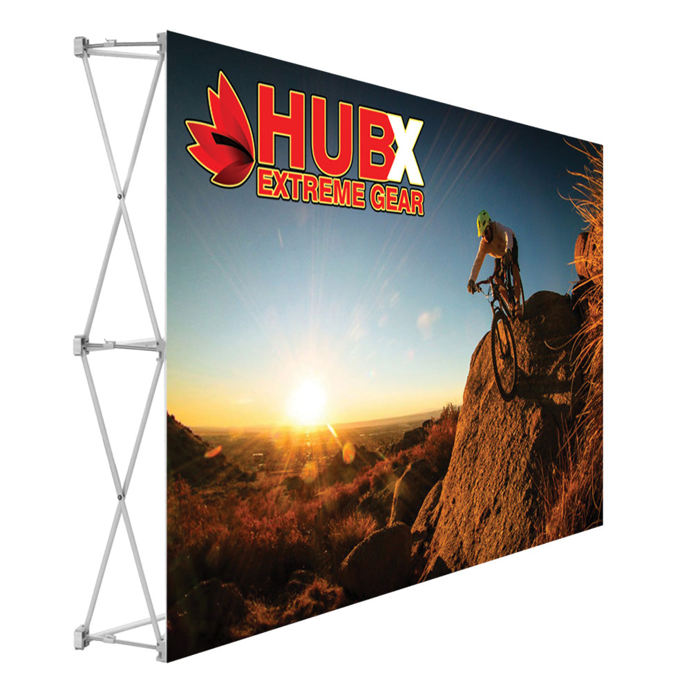 7.5 x 5 ft. RPL Fabric Pop Up Display Straight