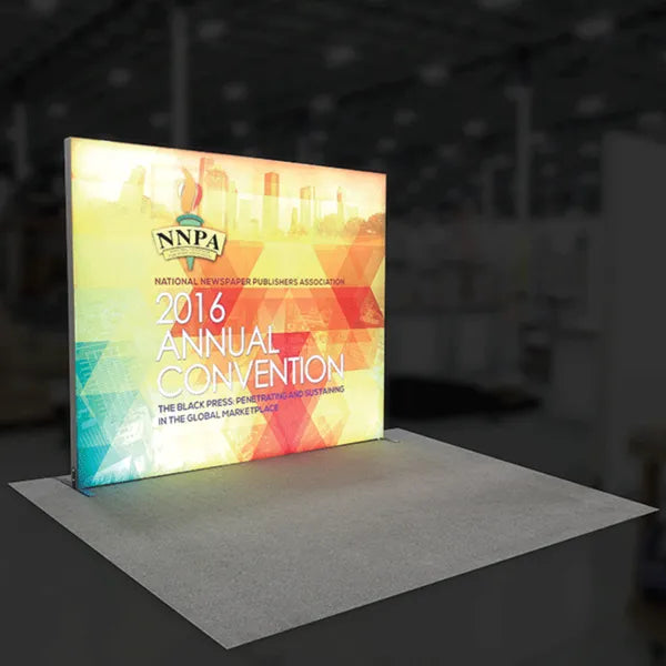 10ft x 8ft Vector Frame Light Box Rectangle 05 Fabric Banner Display