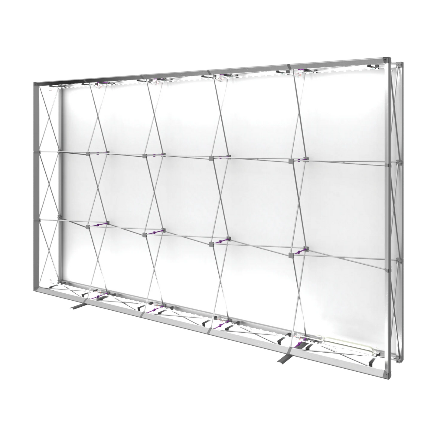 13ft x 8ft Embrace Backlit Square Push-Fit Tension Fabric Display (Hardware Only)