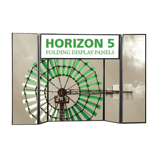 6ft x 3ft Horizon 5 Tabletop Folding Panel Display (Graphic Package)