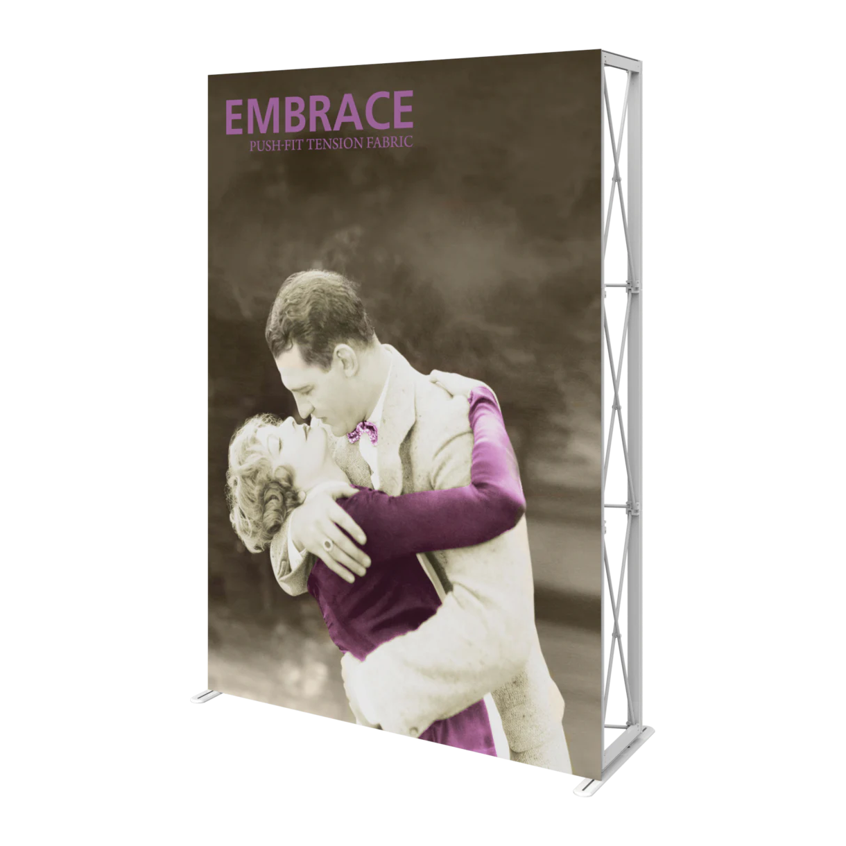 5ft x 8ft Embrace Push-Fit Tension Fabric Display