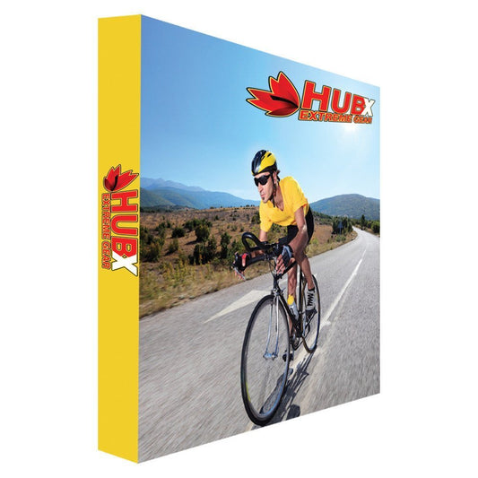 8 x 7.5 ft. RPL Fabric Pop Up Display Straight With Endcaps (Graphic Package) - All4Displays