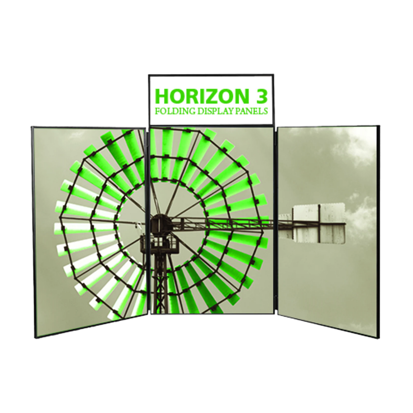 6ft x 4ft Horizon 3 Tabletop Folding Panel Display (Graphic Package)