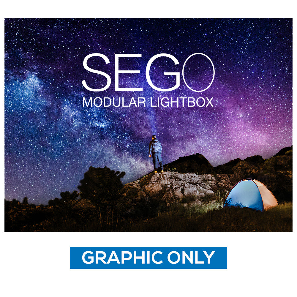 9.8 x 8ft. SEGO Modular Lightbox Display