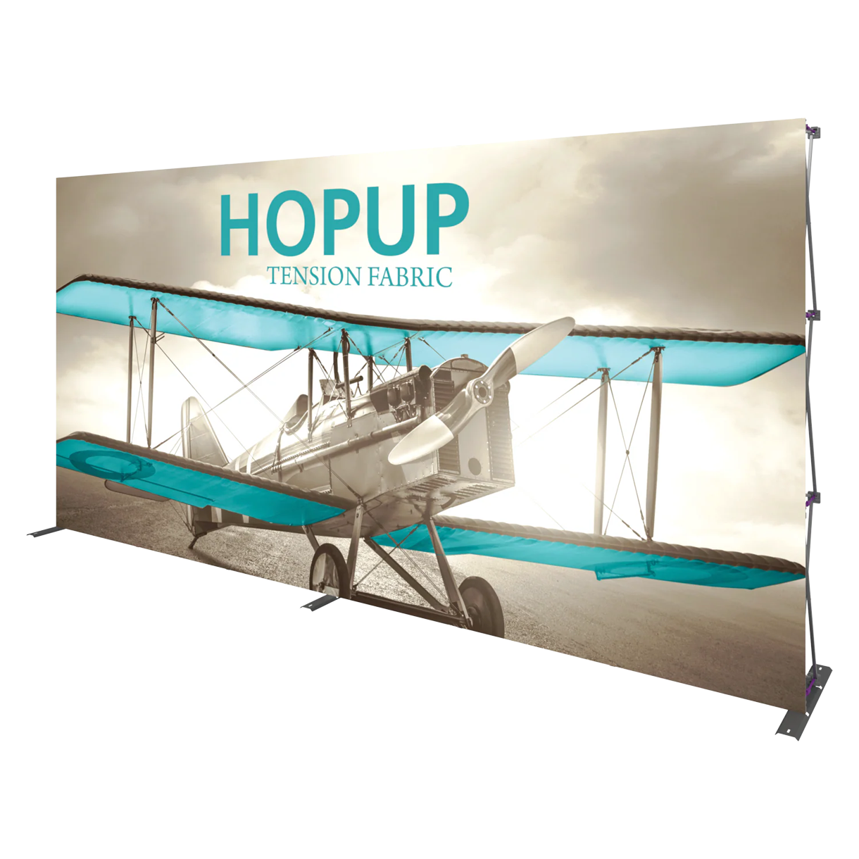 15ft x 8ft Hopup Straight Tension Fabric Display