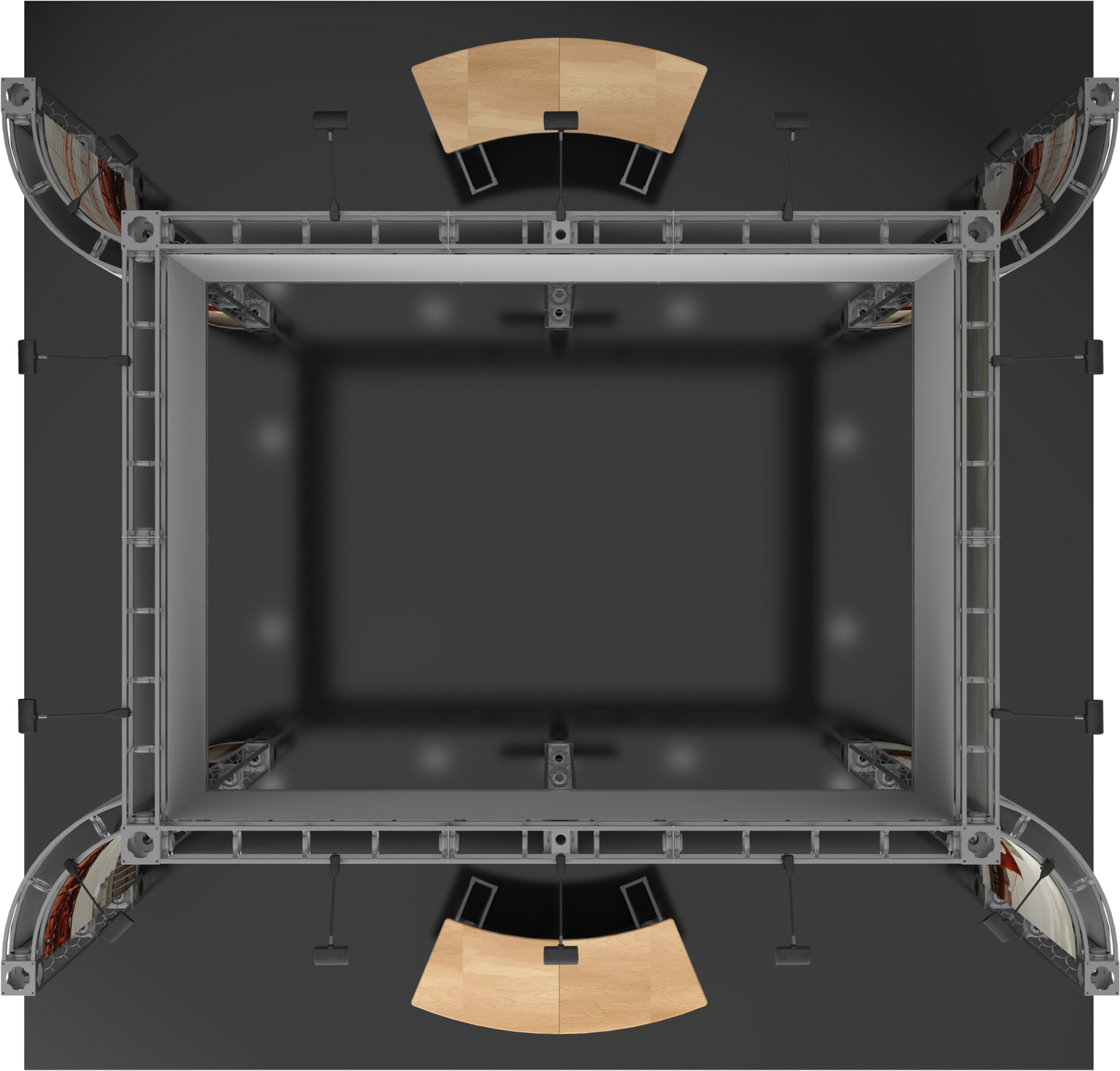 Aarhus Orbital Express Truss 20x20 Modular Island Exhibit