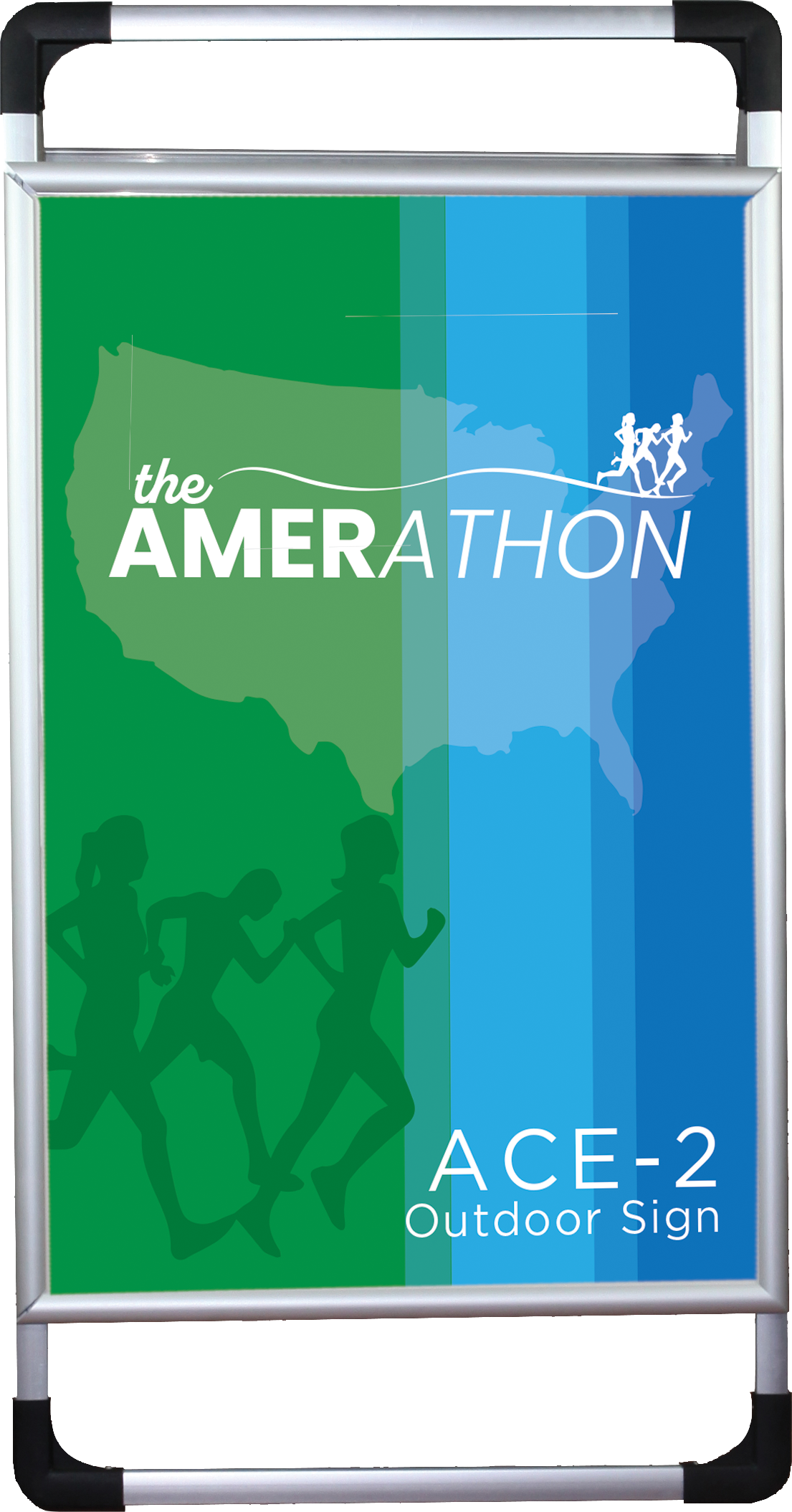 Ace 2 Outdoor Sign Stands