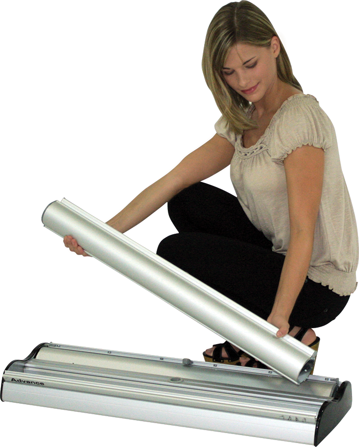 31.5in Advance 800 Retractable Banner Stand