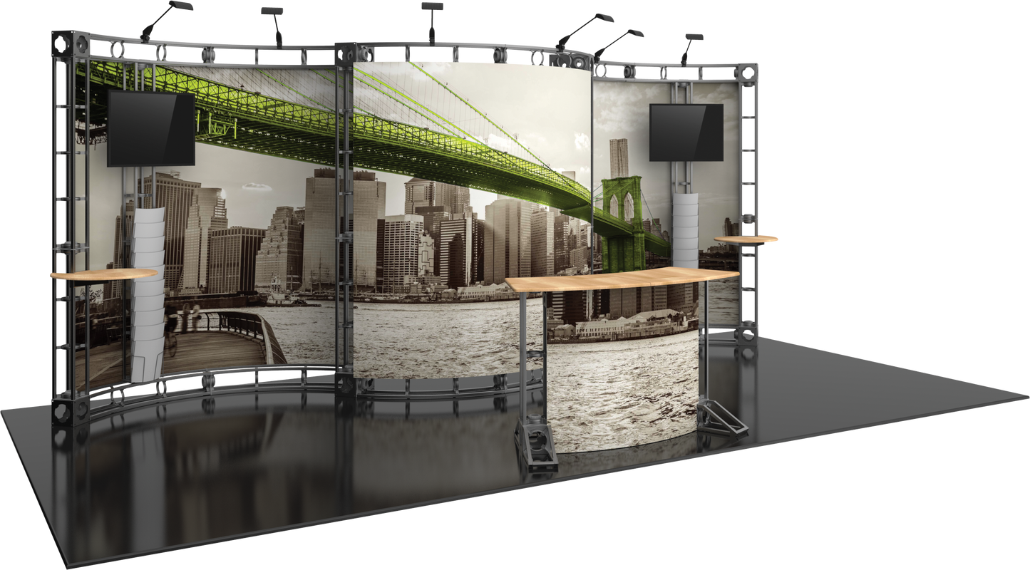 Apex Orbital Express Truss 20ft Modular Exhibit