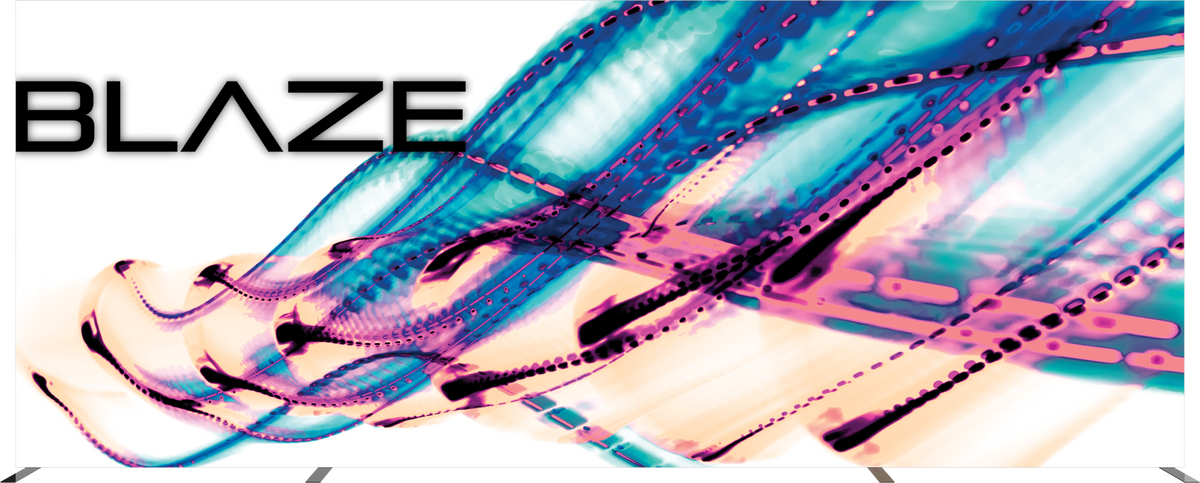 20ft x 8ft Blaze Freestanding Light Box
