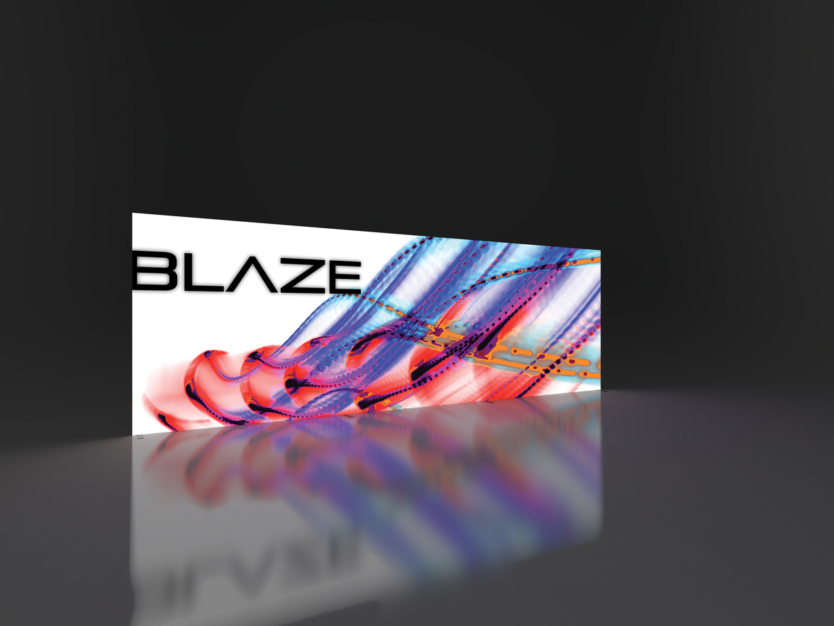3ft x 10ft Blaze Freestanding Light Box