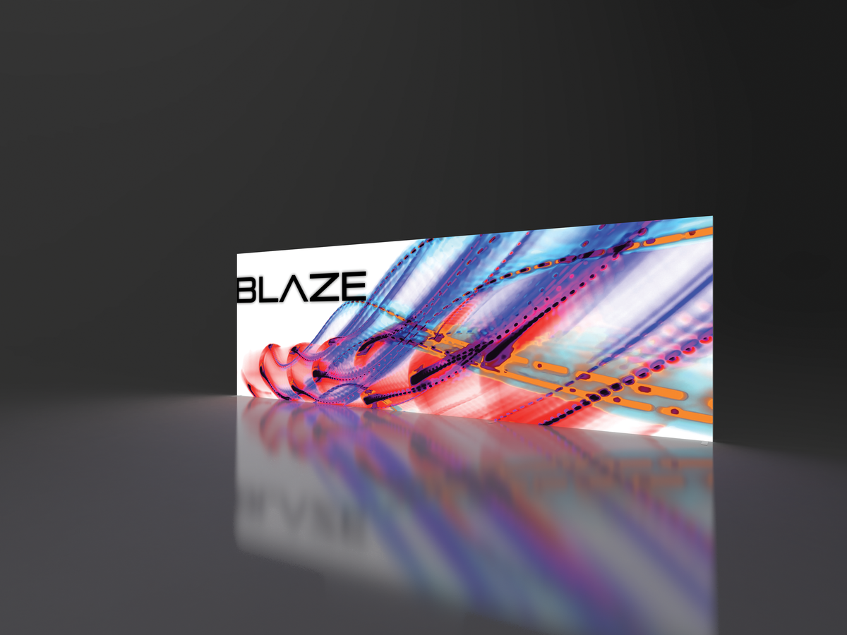 3ft x 10ft Blaze Freestanding Light Box