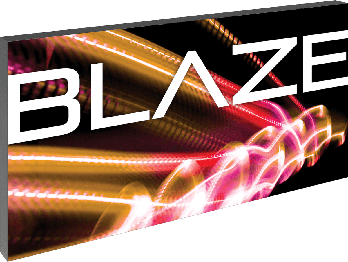 6ft x 3ft Blaze Wall-Mounted Light Box