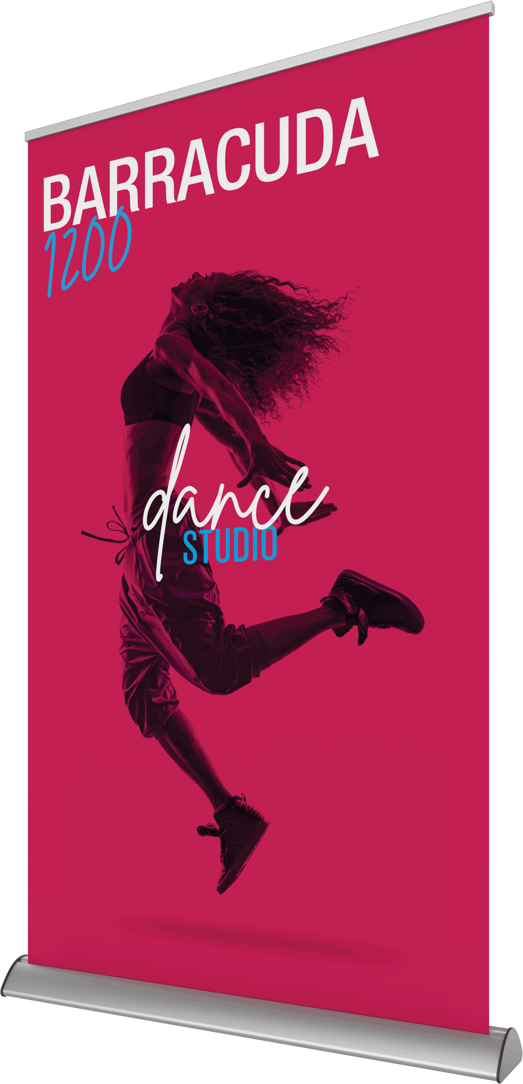 47.25in Barracuda 1200 Retractable Banner Stand
