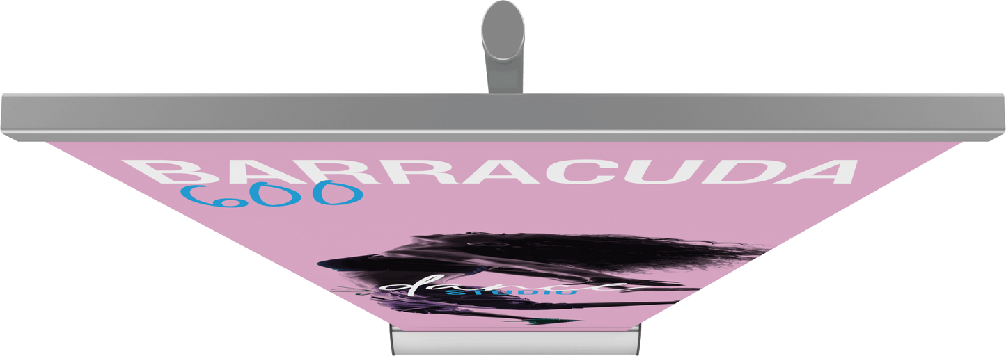 23.5in Barracuda 600 Retractable Banner Stand