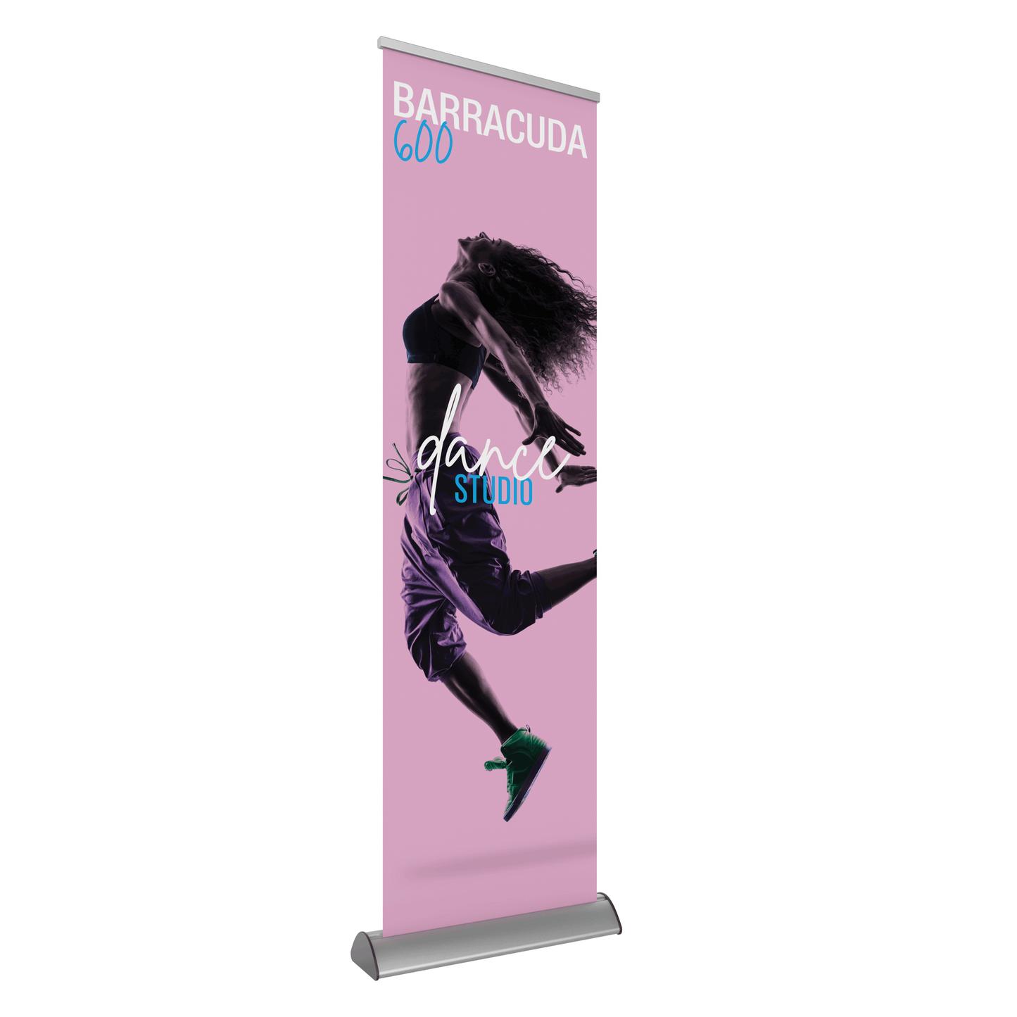 23.5in Barracuda 600 Retractable Banner Stand