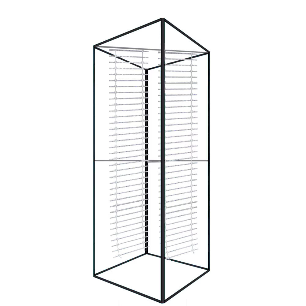 Big Sky Backlit Square Tower Display – Black Frame
