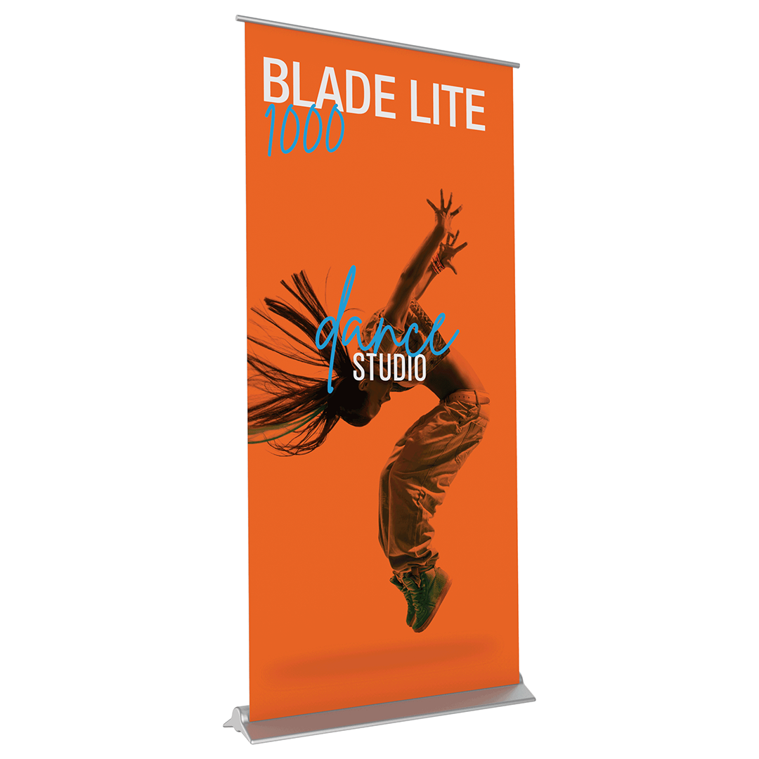 39.25in Blade Lite 1000 Retractable Banner Stand