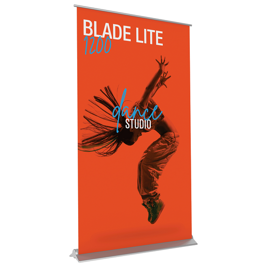47.25in Blade Lite 1200 Retractable Banner Stand