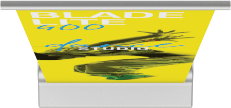 15.75in Blade Lite 400 Retractable Banner Stand