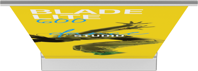 23.5in Blade Lite 600 Retractable Banner Stand