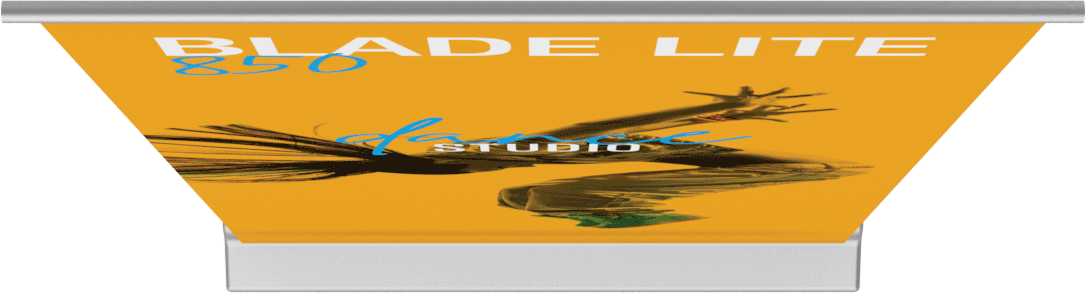33.5in Blade Lite 850 Retractable Banner Stand