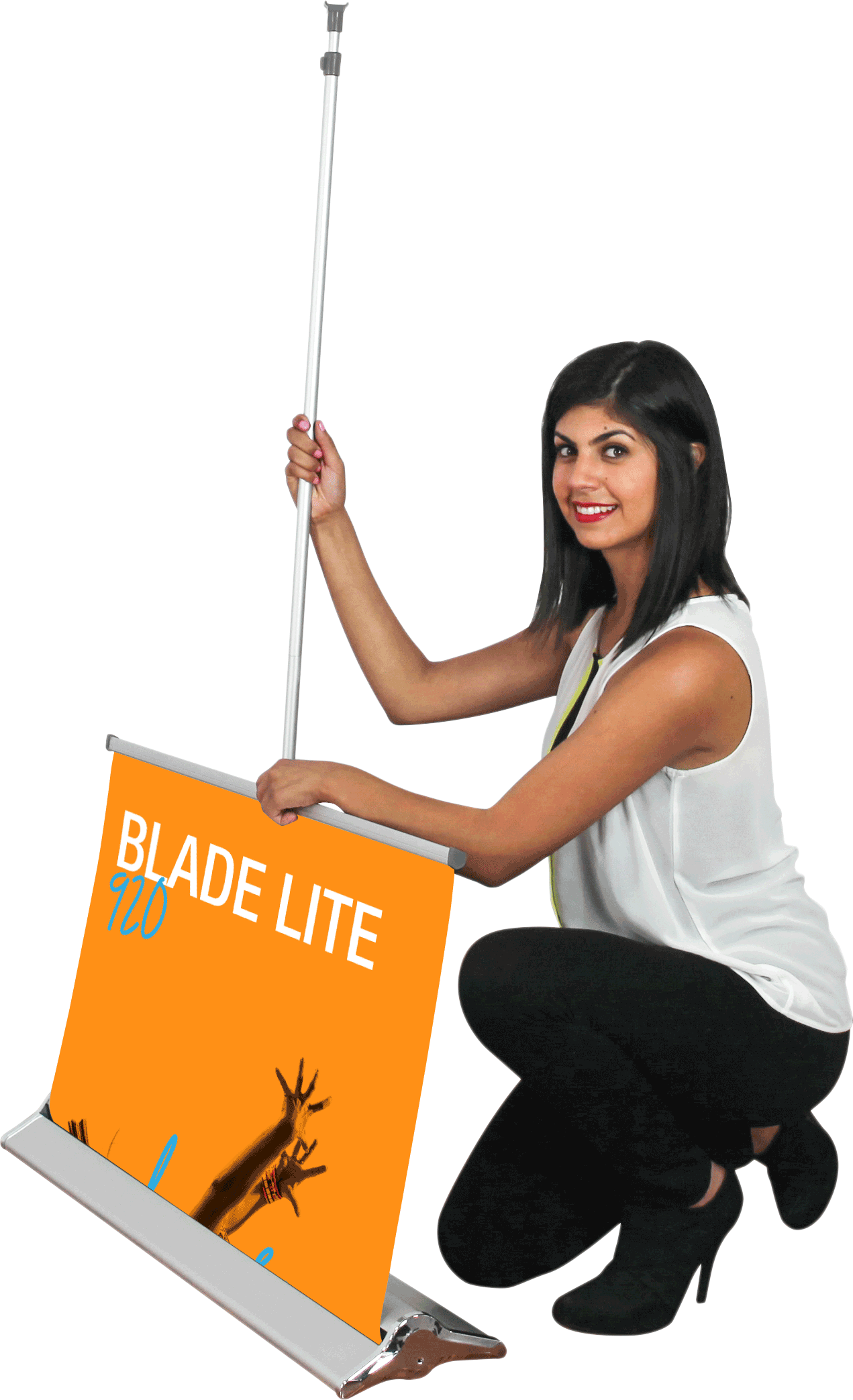 36in Blade Lite 920 Retractable Banner Stand