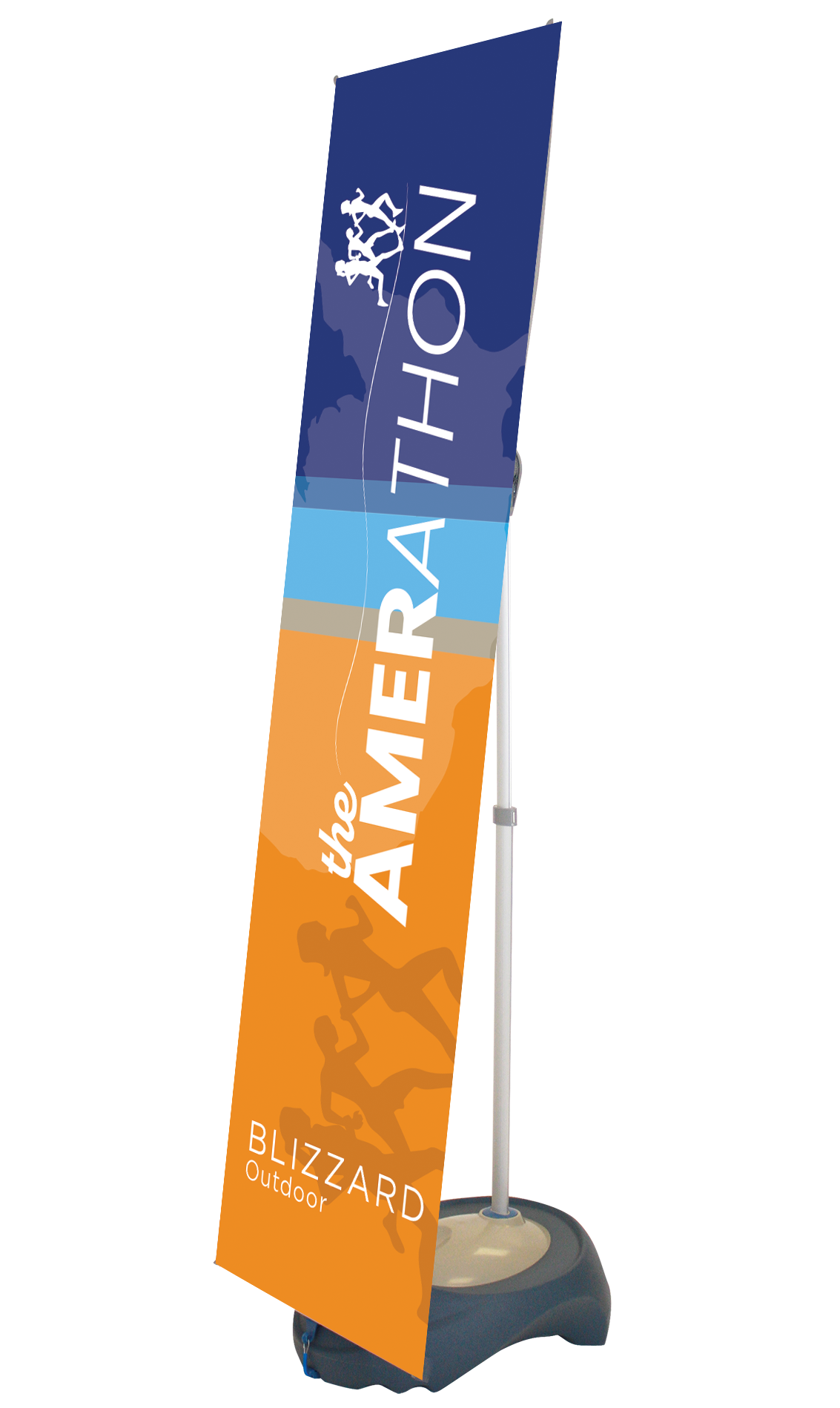 Blizzard Adjustable Outdoor Banner Stand