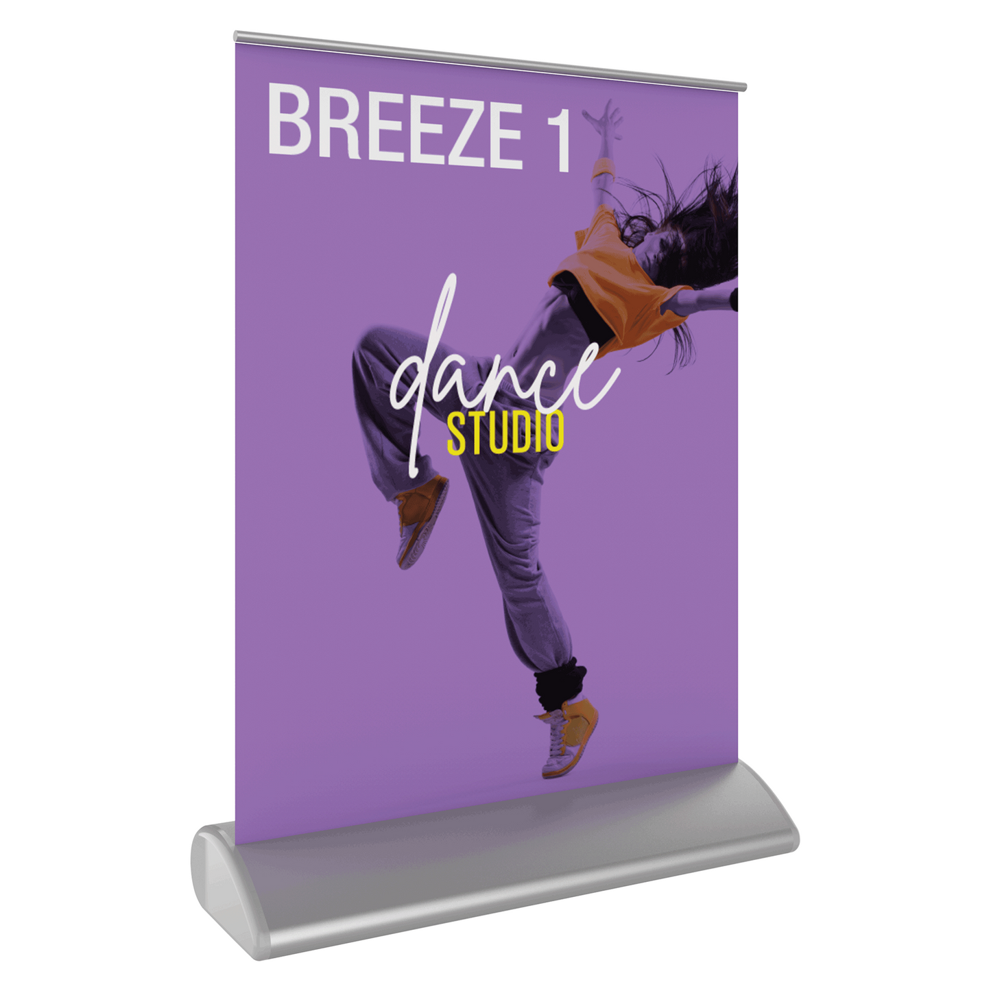 8.5in Breeze 1 Retractable Tabletop Banner Stand