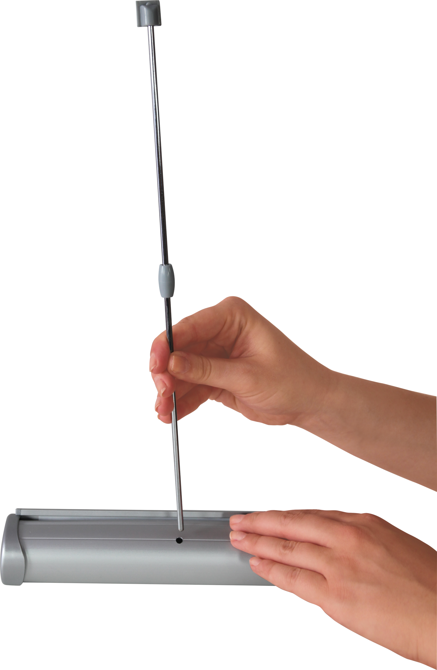 8.5in Breeze 1 Retractable Tabletop Banner Stand