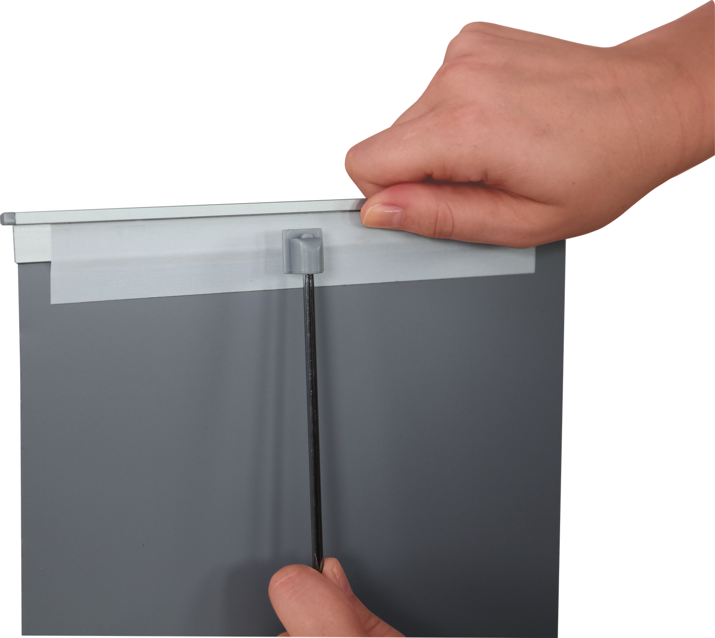 8.5in Breeze 1 Retractable Tabletop Banner Stand