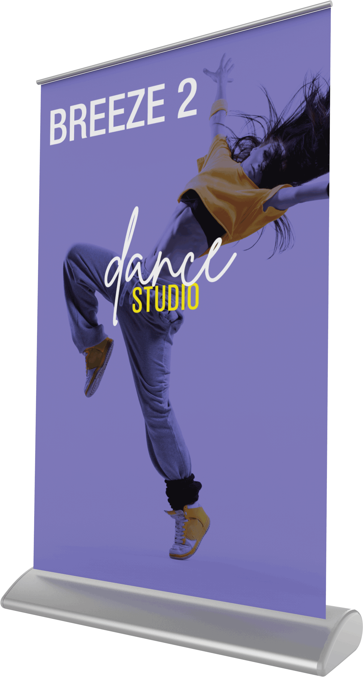 11in Breeze 2 Retractable Tabletop Banner Stand