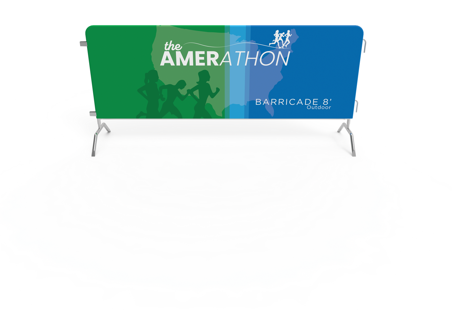 Indoor/Outdoor Double-Sided Barricade Cover