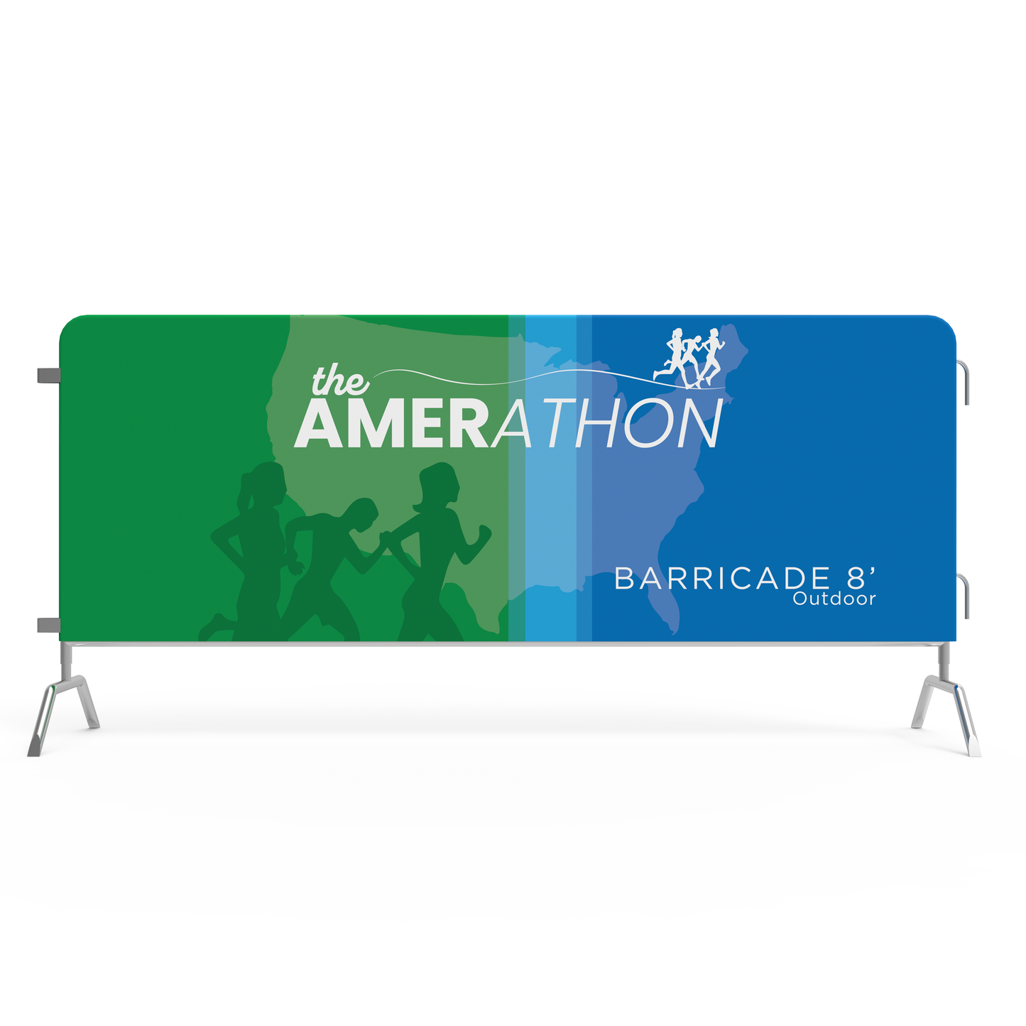 Indoor/Outdoor Double-Sided Barricade Cover