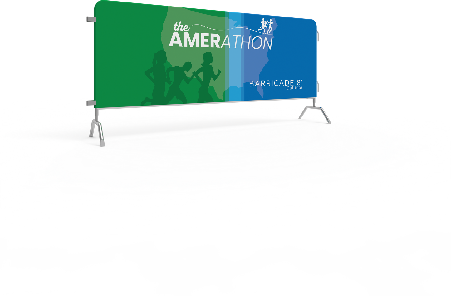 Indoor/Outdoor Double-Sided Barricade Cover