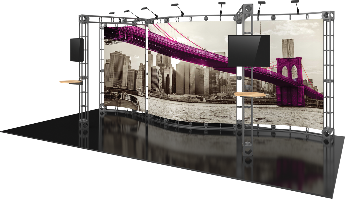 Callisto Orbital Express Truss 20ft Modular Exhibit