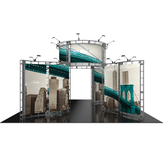 Canis Orbital Express Truss 20x20 Modular Island Exhibit