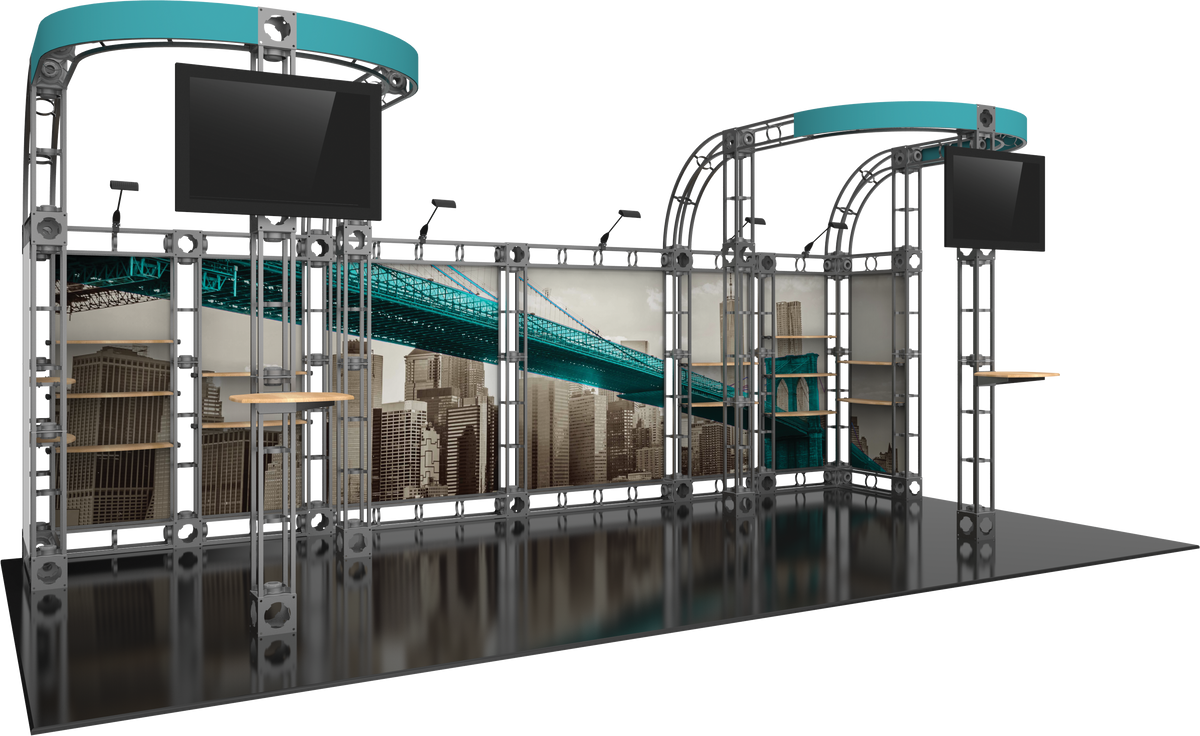 Cepheus 2 Orbital Express Truss 20ft Modular Exhibit