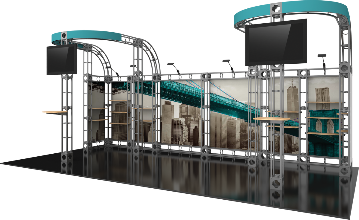 Cepheus 2 Orbital Express Truss 20ft Modular Exhibit