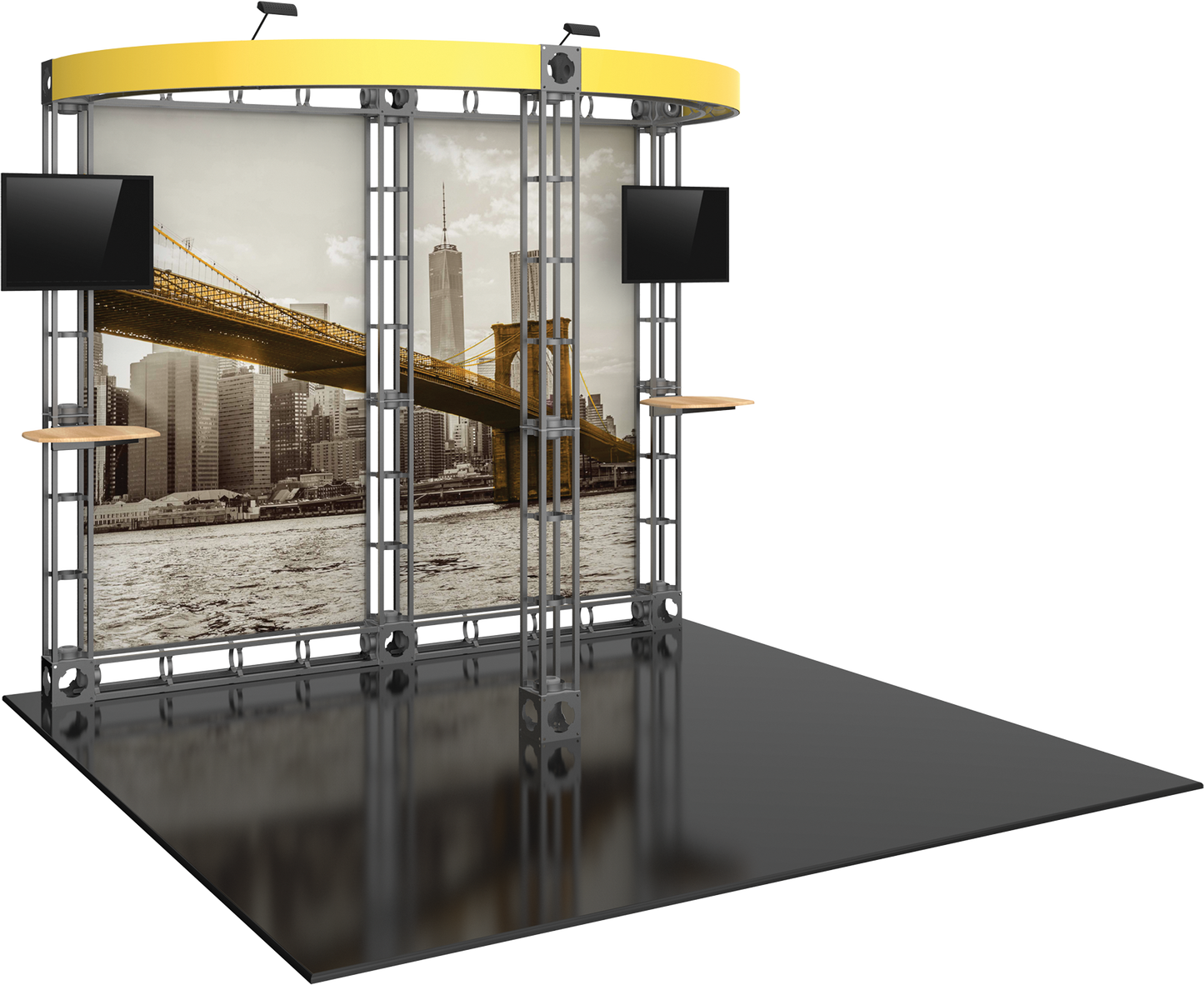 Clio Orbital Express Truss 10ft Modular Exhibit