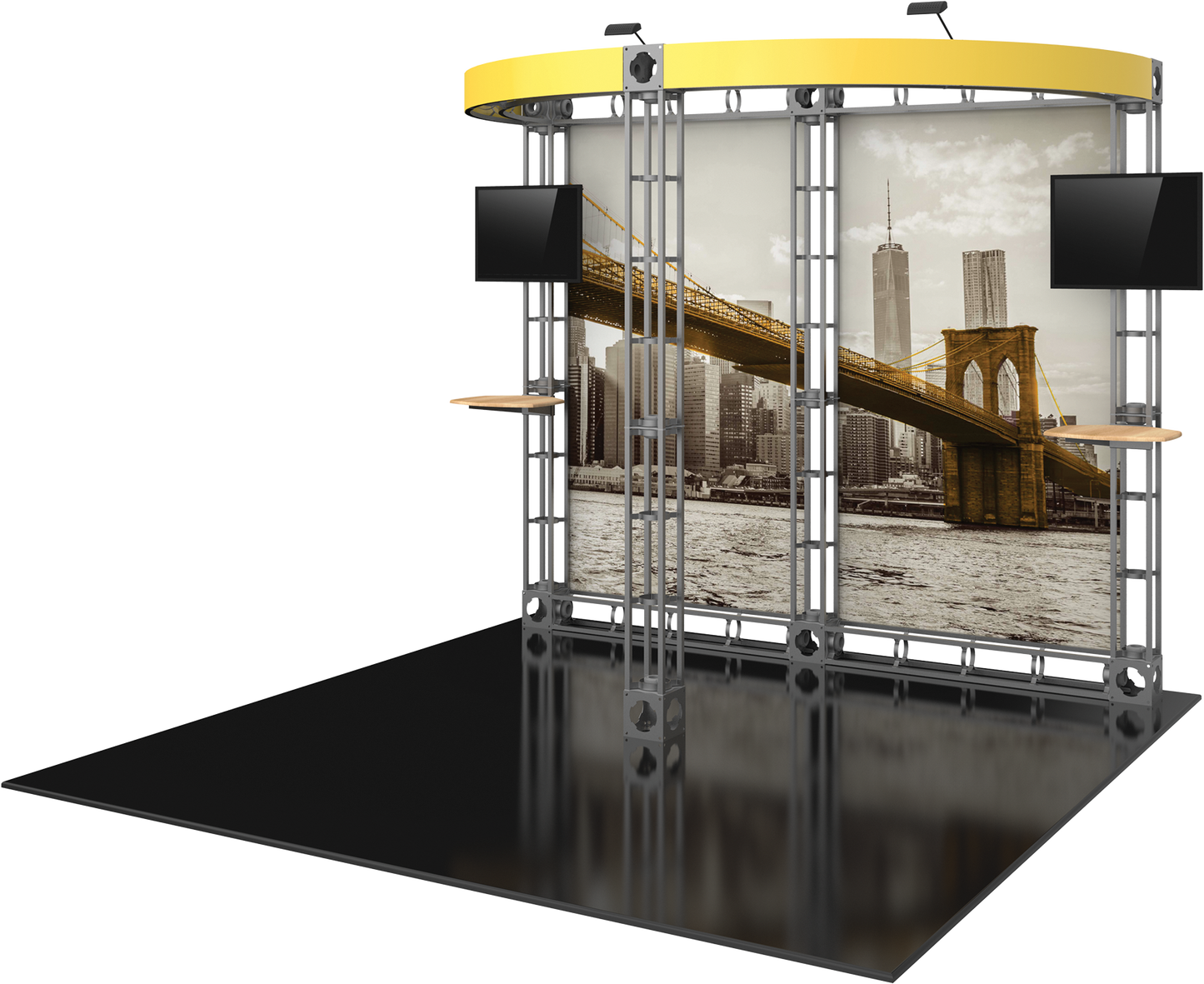 Clio Orbital Express Truss 10ft Modular Exhibit