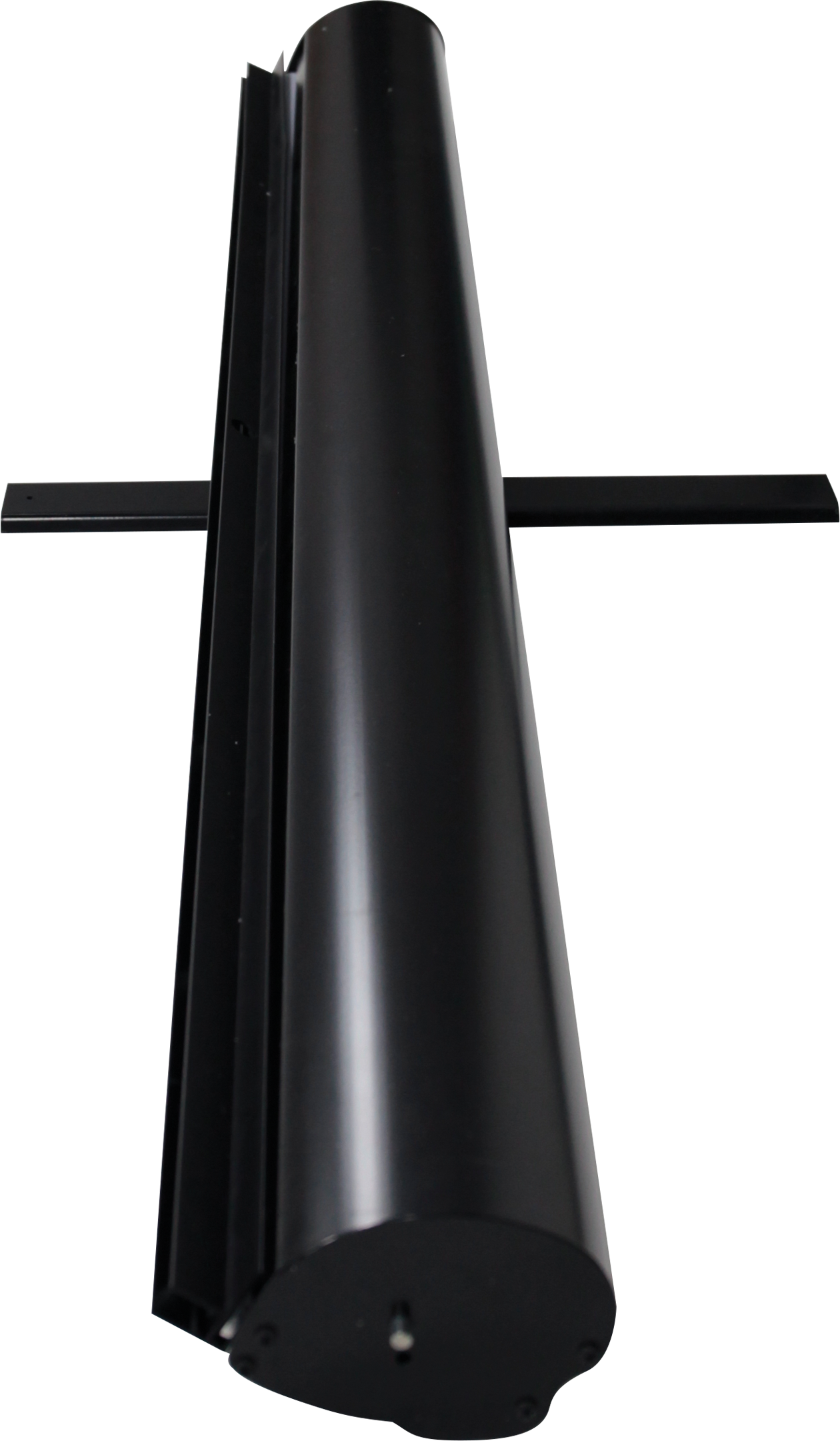 47.5in Contender Monster Retractable Banner Stand Black