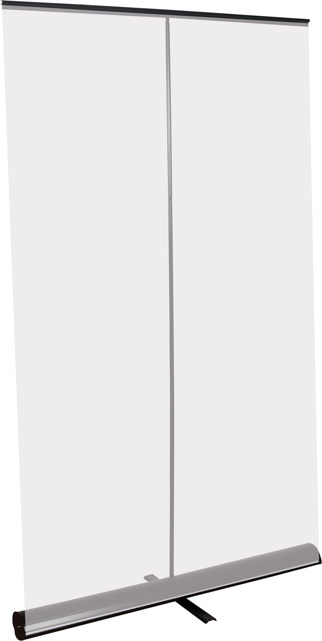 47.5in Contender Monster Retractable Banner Stand Black
