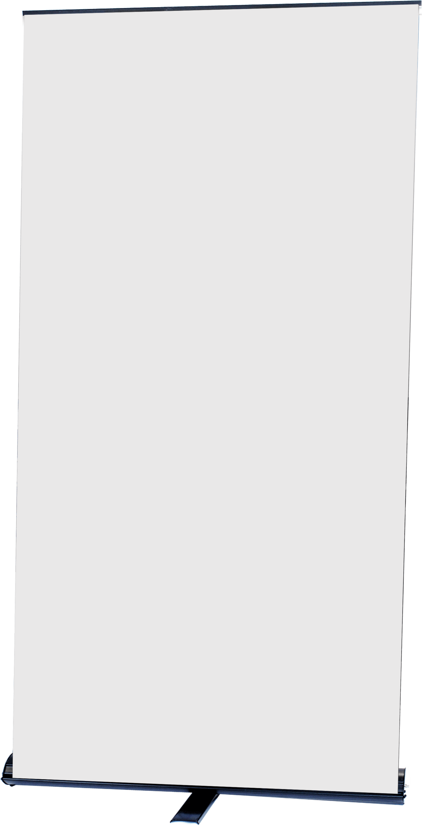 47.5in Contender Monster Retractable Banner Stand Black