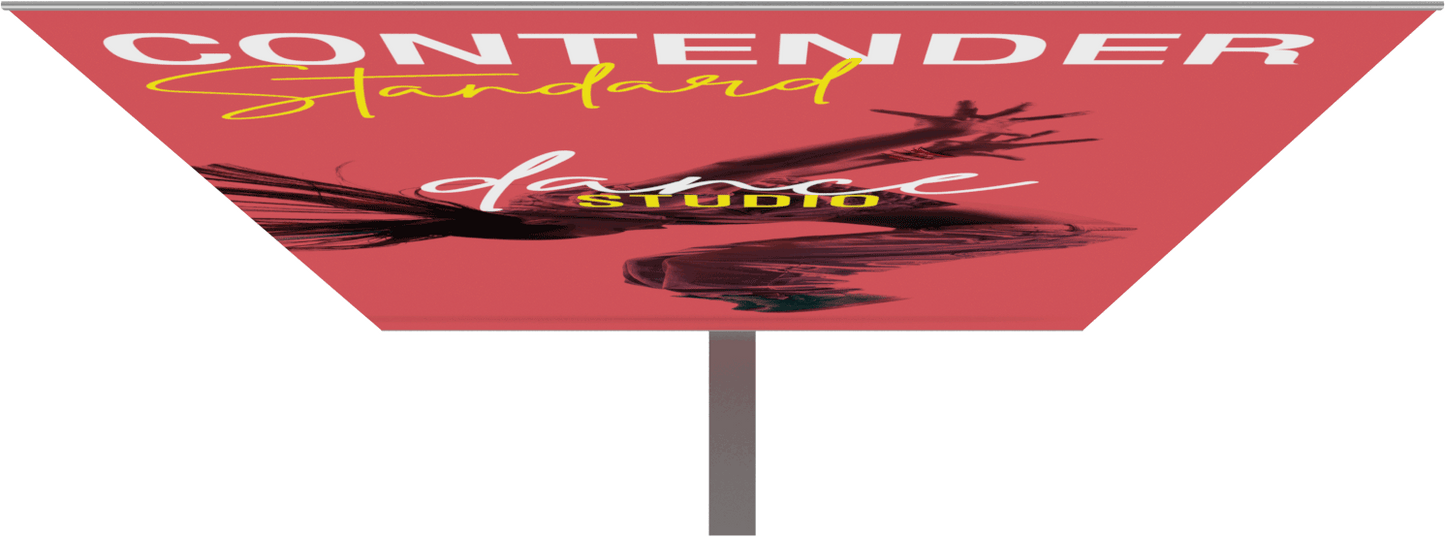 29.5in Contender Standard Retractable Banner Stand