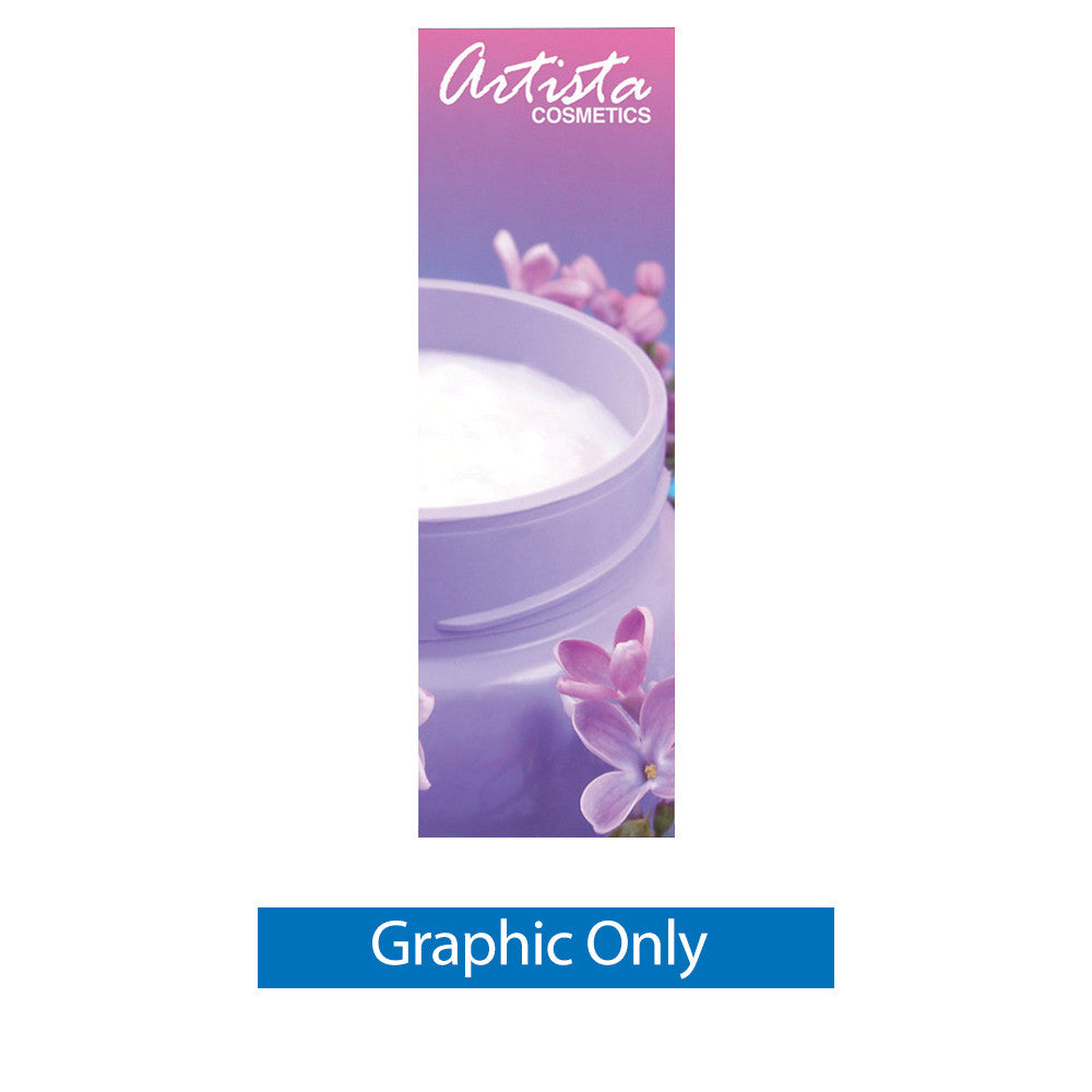 24 x 74 in. Doublestep Retractable Banner Stand