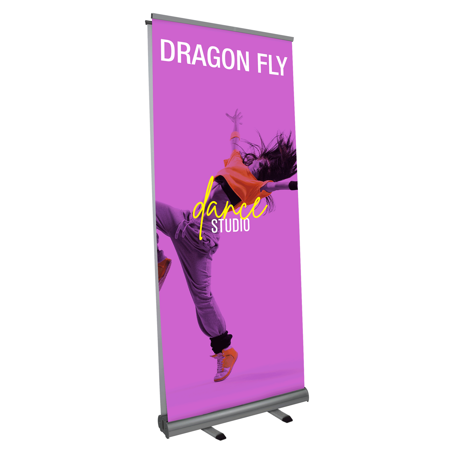 33.25in Dragon Fly Retractable Banner Stand