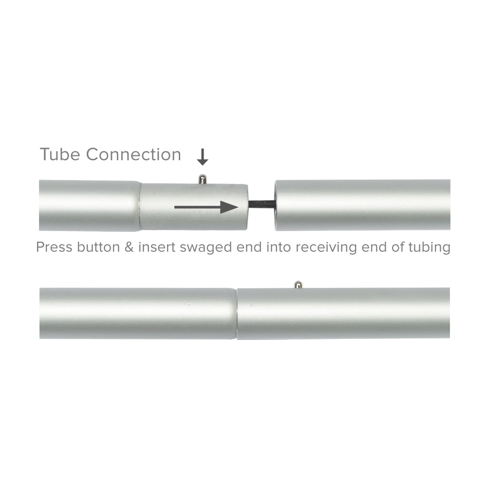 6 ft. EZ Tube® Table Top Straight